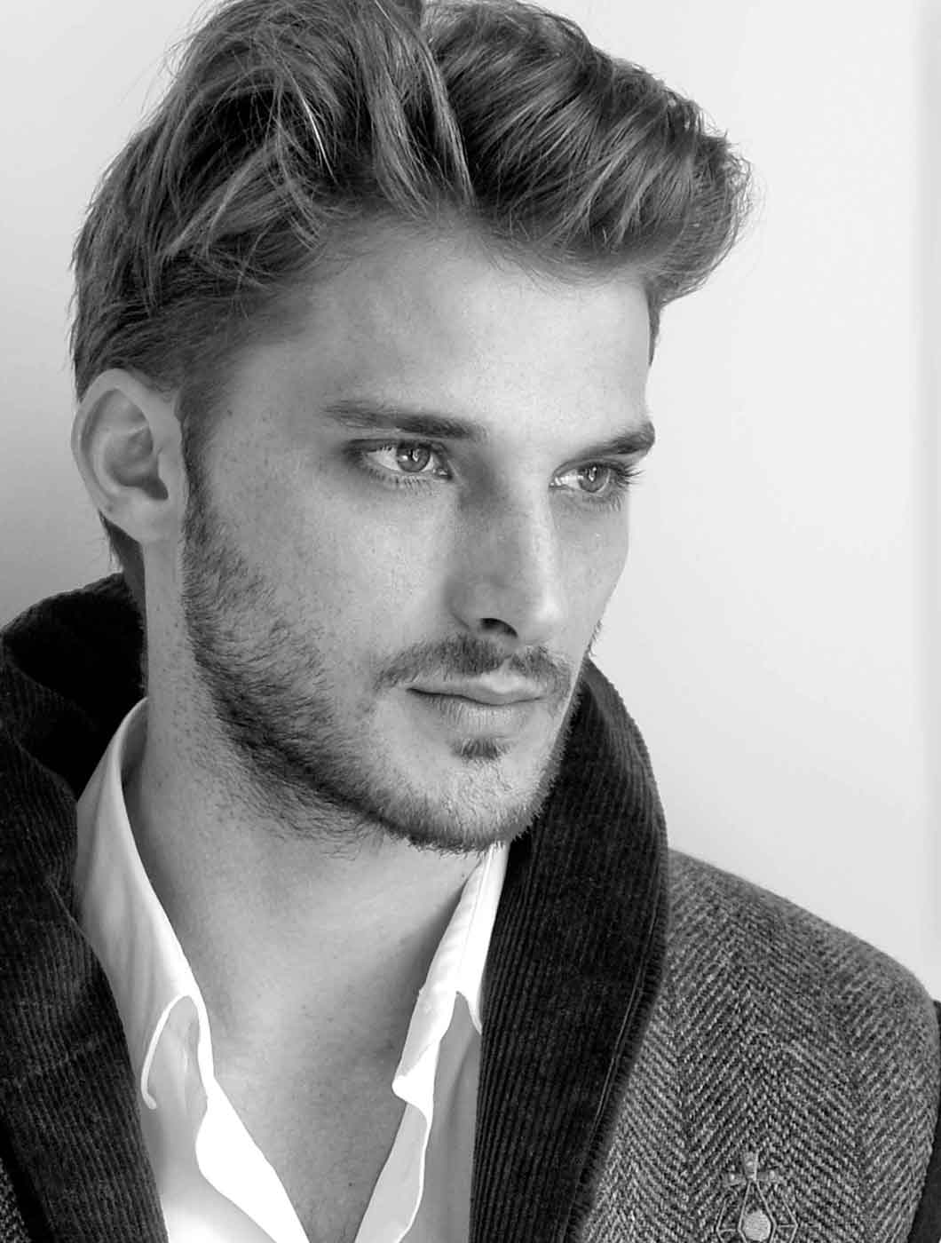 Fashion Photography: male mono Harris Tweed jacket